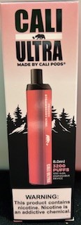 Cali Ultra 3200 Frozen Strawberry Kiwi